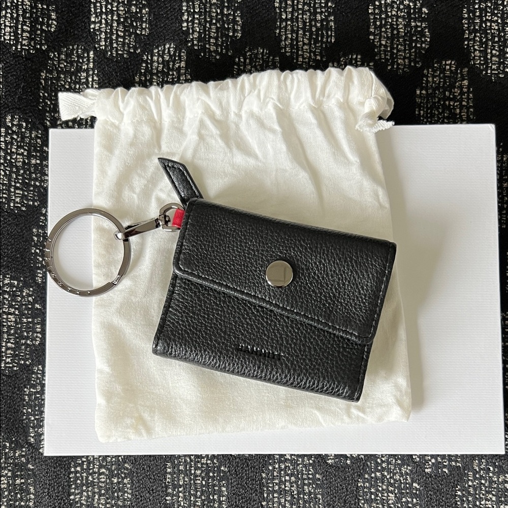 Hammitt Black Leather Royce Wallet